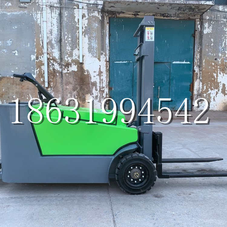 鄂尔多斯市小型电动叉车1吨2吨步行站驾式电瓶堆高充电装卸车液压升降车铲车